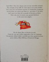 Verso de Les aventures de Ben - Tome 1