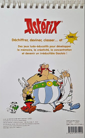 Verso de Astérix (livres-jeux) -82- Bloc activités 8 ans