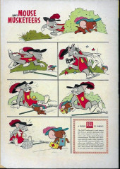 Verso de Four Color Comics (2e série - Dell - 1942) -728- M.G.M.'s Mouse Musketeers