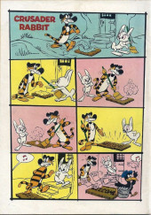 Verso de Four Color Comics (2e série - Dell - 1942) -735- Crusader Rabbit