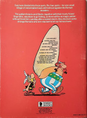 Verso de Astérix (en anglais) -22b1979- Asterix and the great crossing