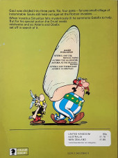 Verso de Astérix (en anglais) -17b1978- Asterix in Switzerland