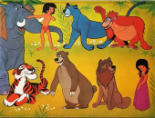 Verso de Le livre de la jungle (Disney) -Pop-up- Le livre de la jungle 