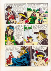 Verso de Four Color Comics (2e série - Dell - 1942) -744- Little Beaver - The Secret of 