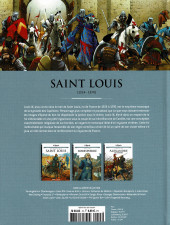 Verso de Les grands Personnages de l'Histoire en bandes dessinées -15- Saint Louis