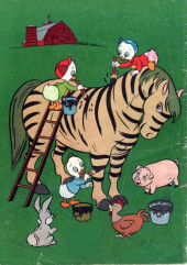 Verso de Four Color Comics (2e série - Dell - 1942) -763- Walt Disney's Grandma Duck's Farm Friends