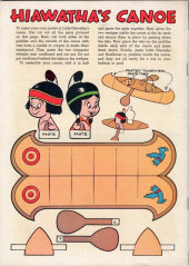 Verso de Four Color Comics (2e série - Dell - 1942) -787- Walt Disney's Little Hiawatha
