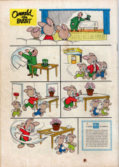 Verso de Four Color Comics (2e série - Dell - 1942) -792- Oswald the Rabbit