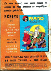 Verso de Pepito (1re Série - SAGE) -79- L'île aux surprises désagréables