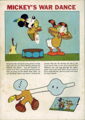Verso de Four Color Comics (2e série - Dell - 1942) -814- Walt Disney's Covered Wagons, Ho!