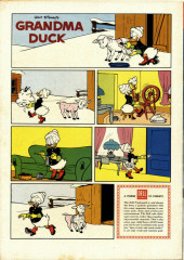 Verso de Four Color Comics (2e série - Dell - 1942) -873- Walt Disney's Grandma Duck's Farm Friends