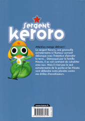 Verso de Sergent Keroro -29- Tome 29