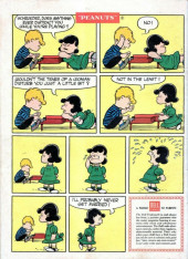 Verso de Four Color Comics (2e série - Dell - 1942) -878- Peanuts