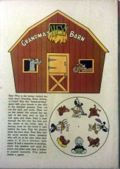 Verso de Four Color Comics (2e série - Dell - 1942) -965- Walt Disney's Grandma Duck's Farm Friends