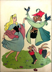 Verso de Four Color Comics (2e série - Dell - 1942) -973- Walt Disney's Sleeping Beauty and the Prince