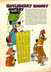Verso de Four Color Comics (2e série - Dell - 1942) -990- Huckleberry Hound