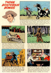 Verso de Four Color Comics (2e série - Dell - 1942) -993- The Adventures of Jim Bowie
