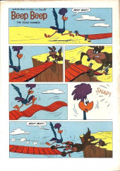 Verso de Four Color Comics (2e série - Dell - 1942) -1046- Beep Beep The Road Runner
