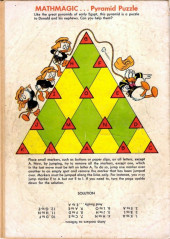 Verso de Four Color Comics (2e série - Dell - 1942) -1051- Walt Disney's Donald in Mathmagic Land