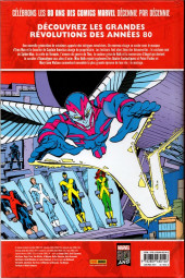 Verso de Décennies - Marvel dans les années ... -5- Années 80 - L'univers Marvel évolue