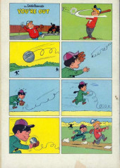 Verso de Four Color Comics (2e série - Dell - 1942) -1137- Spanky and Alfalfa - The Little Rascals