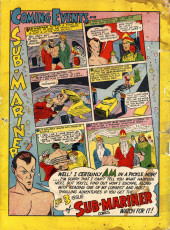 Verso de Marvel Mystery Comics (1939) -26- Issue #26