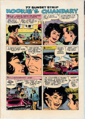 Verso de Four Color Comics (2e série - Dell - 1942) -1159- 77 Sunset Strip