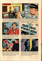 Verso de Four Color Comics (2e série - Dell - 1942) -1168- The Detectives