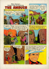Verso de Four Color Comics (2e série - Dell - 1942) -1181- Walt Disney's Texas John Slaughter