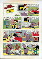 Verso de Four Color Comics (2e série - Dell - 1942) -1184- Walt Disney's Gyro Gearloose