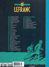 Verso de Lefranc - La Collection (Hachette) -III- L'aviation (3)