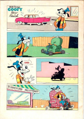 Verso de Four Color Comics (2e série - Dell - 1942) -1201- Walt Disney's Goofy and his Goof-Kart