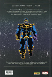 Verso de Thanos : La Trilogie de l'infini (1991) -2- Thanos : La guerre de l'infini