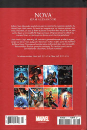 Verso de Marvel Comics : Le meilleur des Super-Héros - La collection (Hachette) -94- Nova (Sam Alexander)