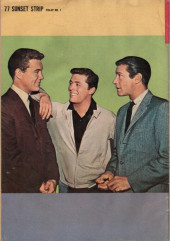 Verso de 77 Sunset Strip (1962) -1Gold Key- Issue # 1