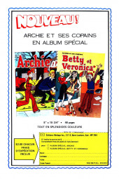 Verso de Betty et Veronica (Éditions Héritage) -93- Piano mystère