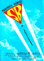 Verso de Super Boy (2e série) -154- Complot dans l'ombre