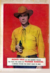 Verso de Fawcett Movie Comic (1949/50) -5- Pioneer Marshall