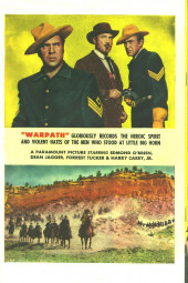 Verso de Fawcett Movie Comic (1949/50) -13- Warpath