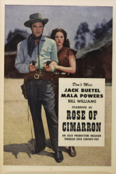 Verso de Fawcett Movie Comic (1949/50) -17- Rose of Cimarron