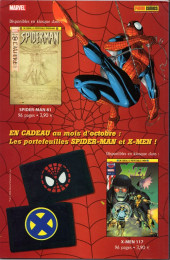 Verso de Marvel Icons (Marvel France - 2005) -18- Feux d'artifice à Las Vegas