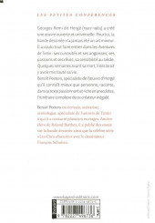 Verso de Tintin - Divers -2019/09- Dans les coulisses des aventures de Tintin