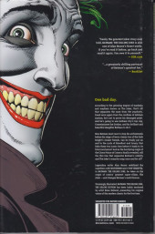 Verso de Batman (One shots - Graphic novels) -OS 2008a- Batman: The Killing Joke (The Deluxe Edition)