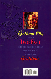Verso de Batman (One shots - Graphic novels) - Batman/Two-Face: Crime and Punishment