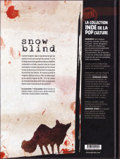 Verso de Snow Blind