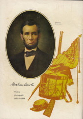 Verso de Abraham Lincoln Life Story (Dell - 1958) - Abraham Lincoln Life Story
