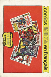 Verso de Millie le Mannequin (Éditions Héritage) -2- L'amour secret de Millie !