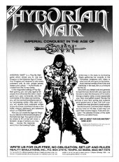 Verso de The savage Sword of Conan The Barbarian (1974) -163- Code of the Wolf