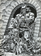 Verso de The savage Sword of Conan The Barbarian (1974) -167- (sans titre)