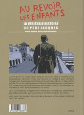 Verso de Au revoir les enfants - Au revoir les enfants, La véritable histoire du père Jacques